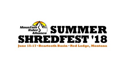poster for summer shred event at Beartooth pass montana