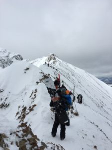 the ridge at Big sky